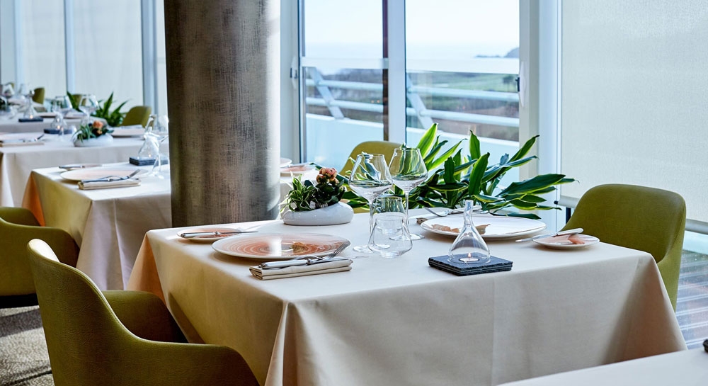 The Safran restaurant at Miramar La Cigale