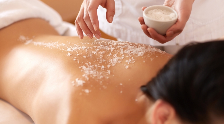 Gommage soin corps spa Miramar La Cigale