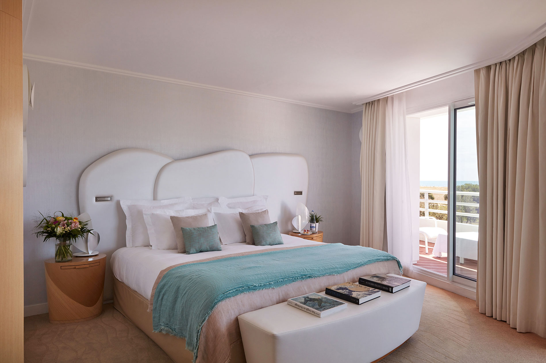Chambre Grand Large au Miramar La Cigale appartement